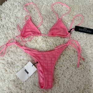 Triangl Swimwear Pink Bikini Set